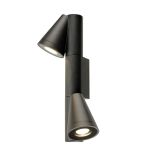 SLV T-Rura Aluminium Czarny | Nadaje Się Do 2x GU10