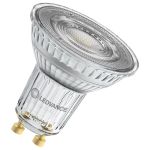 Ledvance LED Spot GU10 PAR16 6.1W 575lm 60D - 927 Bardzo Ciepła Biel | Najlepsze Renderowanie Kolorów - Ściemnianie - Zamienne 80W