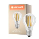 Ledvance Classic LED E27 Gruszka Włókno Przezroczysty 5.9W 806lm - 827 Bardzo Ciepła Biel | Zamienne 60W