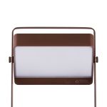 Nordlux Saulio Lampa Stołowa Brązowy 3.5W 200lm 830 Ciepła Biel | IP44 - Z Przełącznik - Akumulator - Solar
