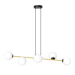 Emibig Lampa Wisząca Gravity Stal Czarny | Nadaje Się Do 6x E14 - Max 10W