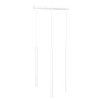Emibig Lampa Wisząca Selter Stal Valkoinen | Nadaje Się Do 3x G9 - Max 8W