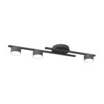 Emibig Lampa sufitowa Fragment Stal Czarny | Nadaje Się Do 3x GX53 - Max 12W