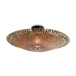 Good&Mojo Lampa sufitowa Kalimantan Bambus Czarny S | Nadaje Się Do 1x E27 