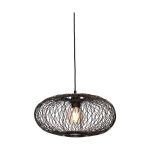 Good&Mojo Lampa Wisząca Cango Bambus Czarny | Nadaje Się Do 1x E27 