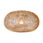 Good&Mojo Lampa sufitowa Arizona Rattan Natural S | Nadaje Się Do 1x E27 