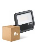 Opakowanie 6x Ledvance LED Iluminacja Aluminium Czarny 41W 5500lm 100D - 830 Ciepła Biel | IP66 - Symetryczny