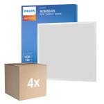 Opakowanie 4x Philips LED Panel Ledinaire RC065B 28W 3400lm - 840 Zimna Biel | 60x60cm - UGR <22