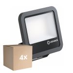 Opakowanie 4x Ledvance LED Iluminacja Aluminium Czarny 69W 10000lm 100D - 865 Światło Dzienne | IP66 - Symetryczny