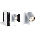 D'Lite Światło Ścienne Prisma Metal Srebro | IP20 - Nadaje Się Do 1x GU10