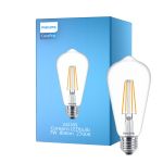 Philips Corepro LED Żarówka E27 Edison Włókno Przezroczysty 7W 806lm - 827 Bardzo Ciepła Biel | Zamienne 60W