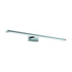 Eglo Światło Ścienne Pandella 1 Aluminium Chrome Srebro Oświetlenie łazienkowe 11W 1350lm - 840 Zimna Biel | IP44 