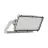 Ledvance LED Iluminacja Max Aluminium Szary 600W 77600lm 65x120D - 730 Ciepła Biel | IP66 - Asymetryczny