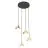 Emibig Lampa Wisząca Elit Stal Złoty | Nadaje Się Do 4x GX53 - Max 10W
