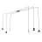 Emibig Lampa Wisząca Fuji Stal Czarny | Nadaje Się Do 2x E14 - Max 10W, 2x GU10 - Max 10W, 2x GX53 - Max 10W