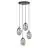 Emibig Lampa Wisząca Astral Stal Czarny | Nadaje Się Do 4x E14 - Max 10W
