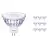 Opakowanie 10x Philips Master Value LED Spot GU5.3 MR16 7.5W 660lm 60D - 940 Zimna Biel | Najlepsze renderowanie kolorów - Ściemnianie - Zamienne 50W