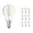 Opakowanie 10x Ledvance Classic LED E14 Gruszka Włókno Przezroczysty 4.2W 470lm - 927 Bardzo Ciepła Biel | Najlepsze renderowanie kolorów - Ściemnianie - Zamienne 40W