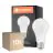 Opakowanie 10x Ledvance Classic LED E27 Gruszka Matowy 8.5W 806lm - 827 Bardzo Ciepła Biel | Zamienne 60W
