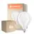 Opakowanie 4x Osram Classic LED E27 Globe Włókno Matowy 17W 2452lm - 827 Bardzo Ciepła Biel | Zamienne 150W