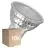 Opakowanie 10x Ledvance LED Spot GU10 PAR16 6.1W 575lm 36D - 840 Zimna Biel | Zamienne 80W