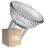 Opakowanie 10x Ledvance LED Spot GU10 PAR16 8W 750lm 36D - 840 Zimna Biel | Zamienne 100W