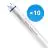 Opakowanie 10x Philips Rura LED T8 MASTER (EM/Mains) Ultra Output 14.7W 2500lm - 840 Zimna Biel | 120cm - Zamienne 36W