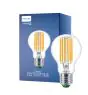 Philips MASTER LED Żarówka Ultra Efficient E27 Gruszka Przezroczysty 5.2W 1095lm - 827 Bardzo Ciepła Biel | Zamienne 75W