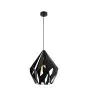 Eglo Lampa Wisząca Carlton 5 Stal Czarny | IP20 - Nadaje Się Do 1x E27 