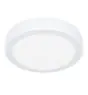 Eglo Lampa sufitowa Oświetlenie łazienkowe Fueva 6 Plastikowy Valkoinen 7.5W 1000lm - 827-840-865 CCT