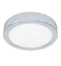 Eglo Lampa sufitowa Oświetlenie łazienkowe Fueva 6 Stal Chrome 7.5W 1000lm - 827-840-865 CCT