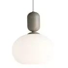 Nordlux Notti 20 Lampa Wisząca Szkło Szary | Nadaje Się Do 1x E27