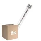 Opakowanie 8x Osram Rura LED T8 Fluora (EM/Mains) Standard Output 15W 1150lm - 825 Bardzo Ciepła Biel | 120cm - Zamienne 36W