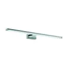 Eglo Światło Ścienne Pandella 1 Aluminium Chrome Srebro Oświetlenie łazienkowe 11W 1350lm - 840 Zimna Biel | IP44 