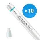 Opakowanie 10x Philips Rura LED T8 MASTER Value (EM/Mains) High Output 20.5W 2900lm - 830 Ciepła Biel | 150cm - Zamienne 58W